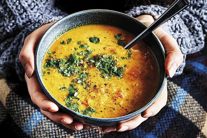 Rasam, Rice and Fry