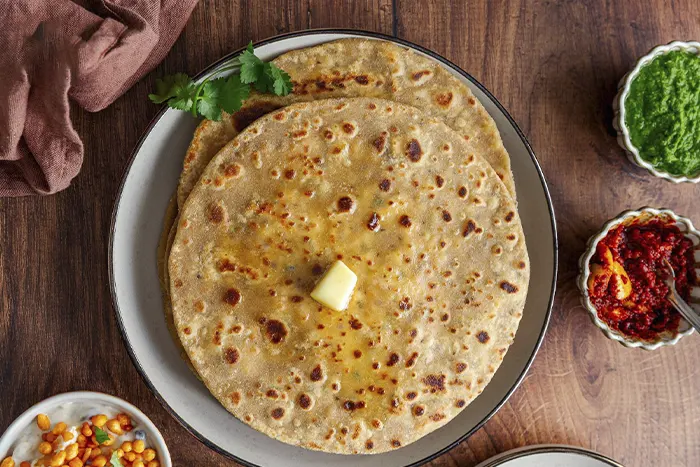 Chapati and Paratha with Coffee and Tea