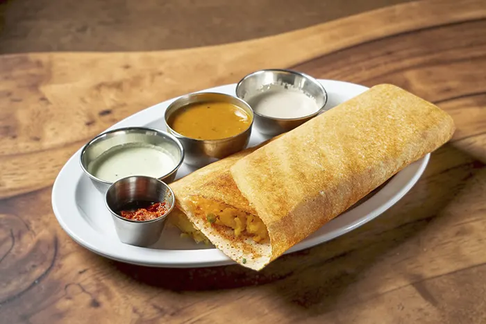 Crispy Dosa with Coffee/Tea